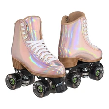 Atom Quad Outdoor Roller Skates - Evo Nylon Women's Outdoor Package (Honey Gold)