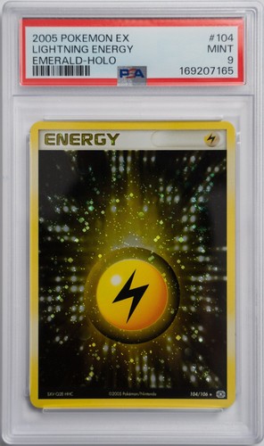 Lightning Energy graded PSA 9 for sale on eBay