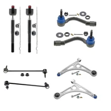 Mevotech Supreme Front Lower Control Arm Tie Rod Sway Bar Kit for Hyundai Sonata