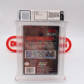 NES Nintendo AIR FORTRESS - WATA GRADED 8.5 A! NEW & Factory Sealed with H-Seam!