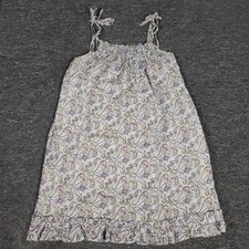 Tucci Dress Womens Medium Paisley Lined Sleeveless Strappy Summer Lightweight