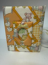 Custom Yellow Winnie Photo Album - Holds 100 4x6 Photos - Handmade