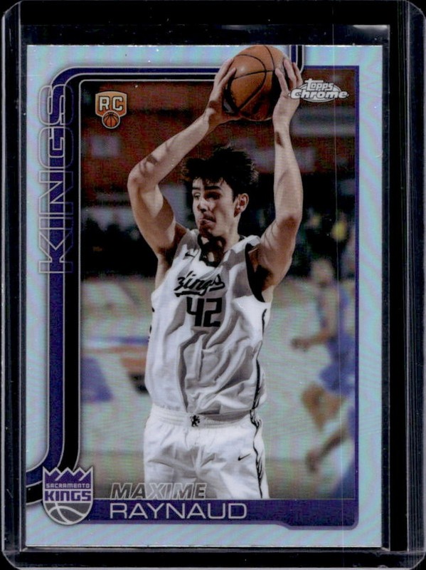 2025-26 Topps Chrome Maxime Raynaud RC Refractor Rookie #293 Kings