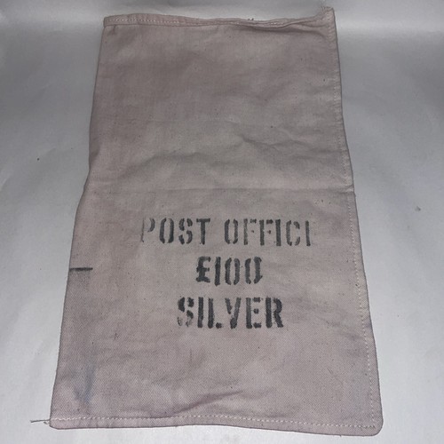 Mixed Cloth / Cotton Vintage Money Bags Inc Post Office & Barclays - Colours Run - Picture 2 of 19
