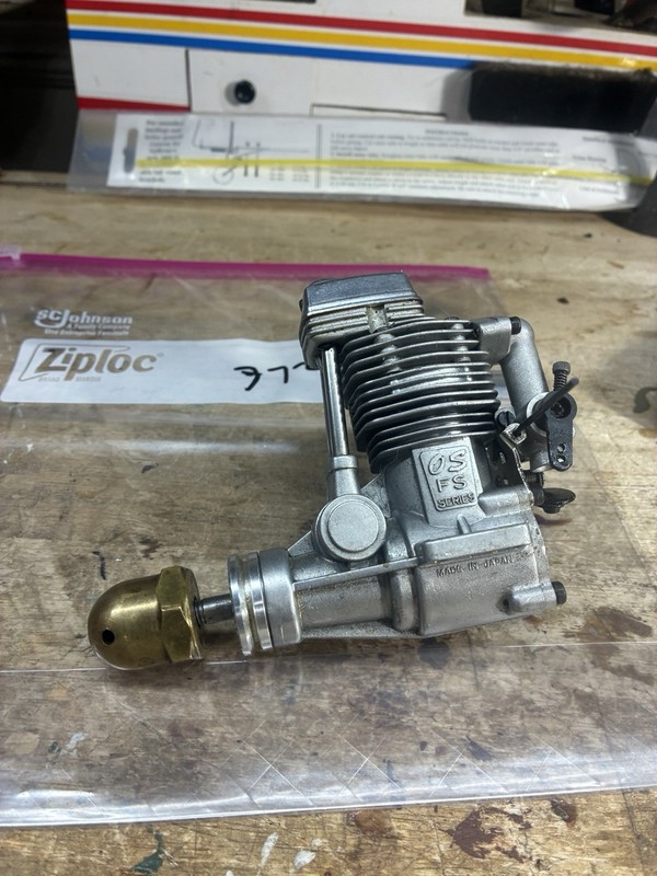 372.  O.S. Surpass 40 Four Stroke RC Model Airplane Engine