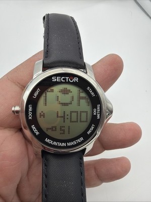 Men's Sector WatchN Mountian Master SEC-R3251121025 Silver Stainless Steel Read