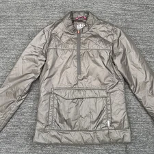 Stio Thermore Anorak Insulated Pullover Jacket Women XS Gray Hike Outdoor Nature