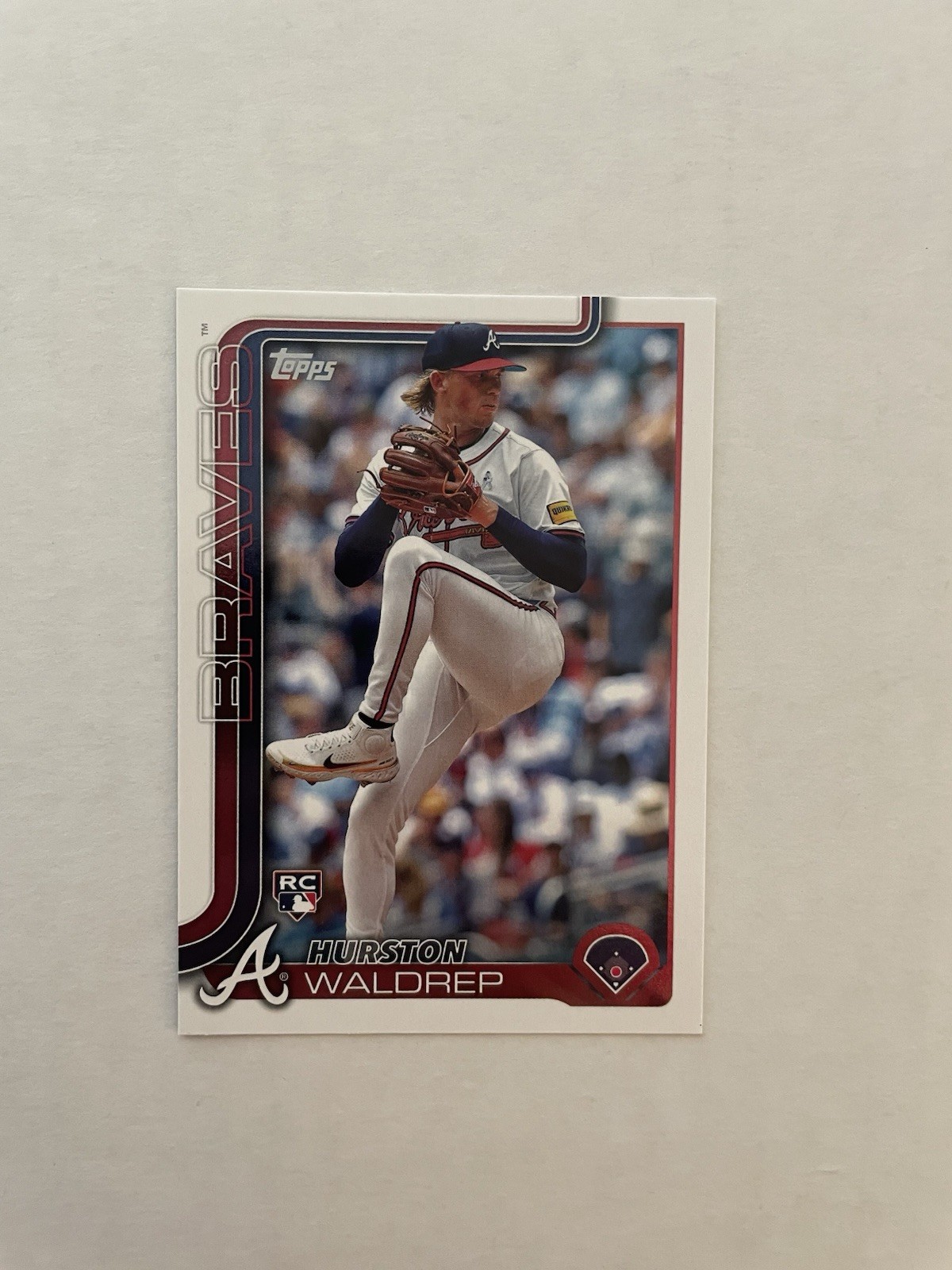 2025 Topps Series 1 #253 Hurston Waldrep RC Rookie Baseball Card