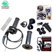 Complete Throttle Grip Kit for 50cc-250cc Dirt Bikes - Aluminum & Durable