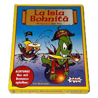 Bohnanza La Isla Bohnita Kartenspiel zur See Erweiterung Amigo Reise Spiel