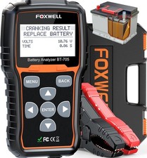 BT705 Car Battery Tester 24V 12V, Professional Alternator Tester, Automotive ...