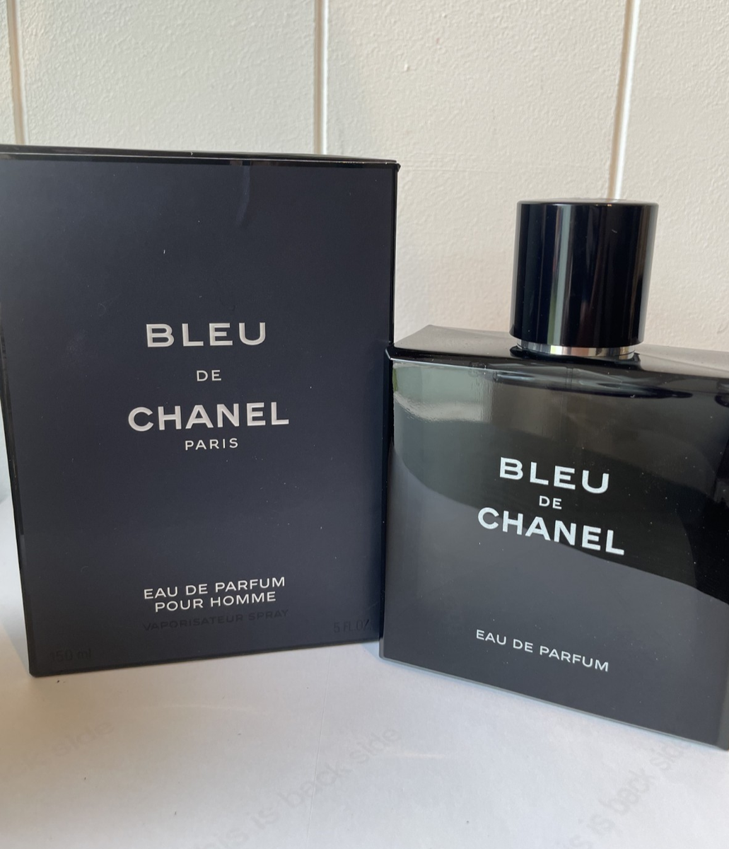 Bleu De Chanel Eau de Parfum 5 oz 150ml Authentic New Unsealed | eBay
