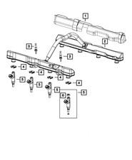 Genuine Mopar Fuel Injector 5281568AA