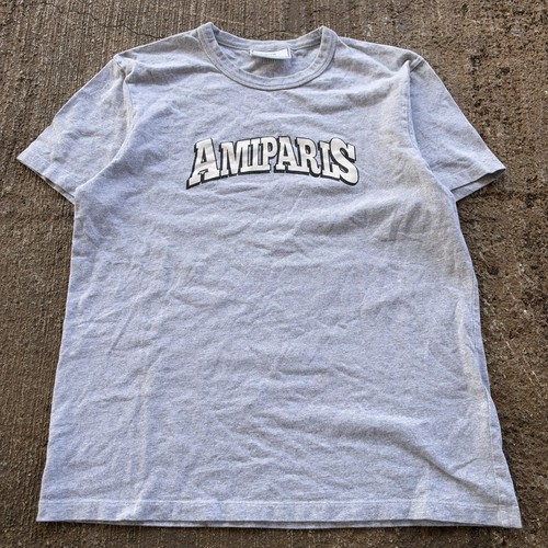 AMI, Ami Paris Grey T Shirt Men’s Size Small