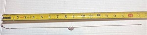 Authentic Sofia Vergara Rose Gold Plated Cubic Zirconia Lip 17" Necklace