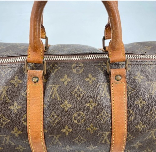 Auth LOUIS VUITTON Monogram keepall 50 M41426 Hand Bag - Picture 9 of 20