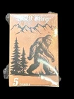 5-gram .999 Fine Silver Sasquatch Bigfoot Bar by Pan Silver #0116