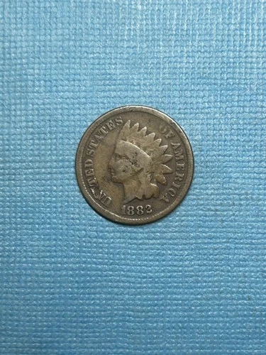 1882 Indian Head Cent Good Condition Exact Coin Pictured Rare Free Shipping #B4