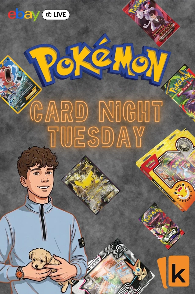 🔥 Pokémon Card Night Tuesday LIVE | Booster, Auktionen & Pulls auf eBay