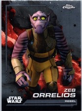 2024 Topps Chrome Star Wars 126 Zeb Orrelios