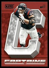2018 Score #30 J.J. Watt Captains NFL Football