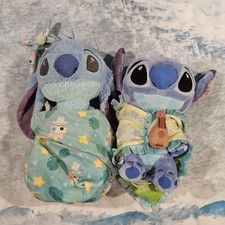 Disney Baby Stitch Lovey Security Blanket Plush Bundle 2pc Lilo  Stitch