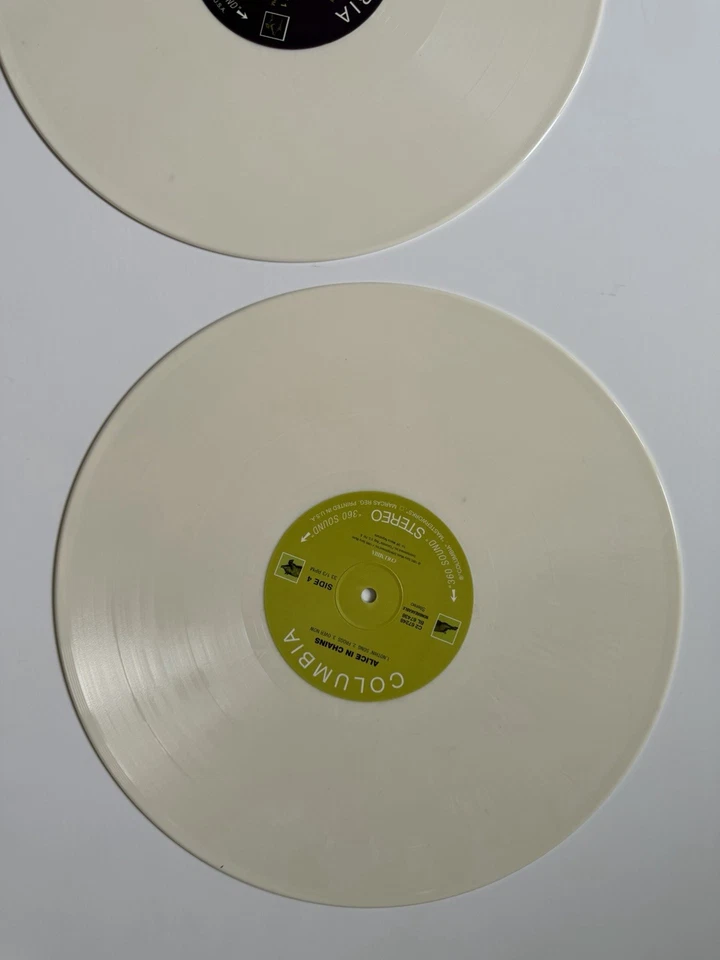 Alice in Chains Self-Titled WHITE Vinyl 2 LP LIMITED EDITION New Tripod Dog 1995 Foto 4 de 4