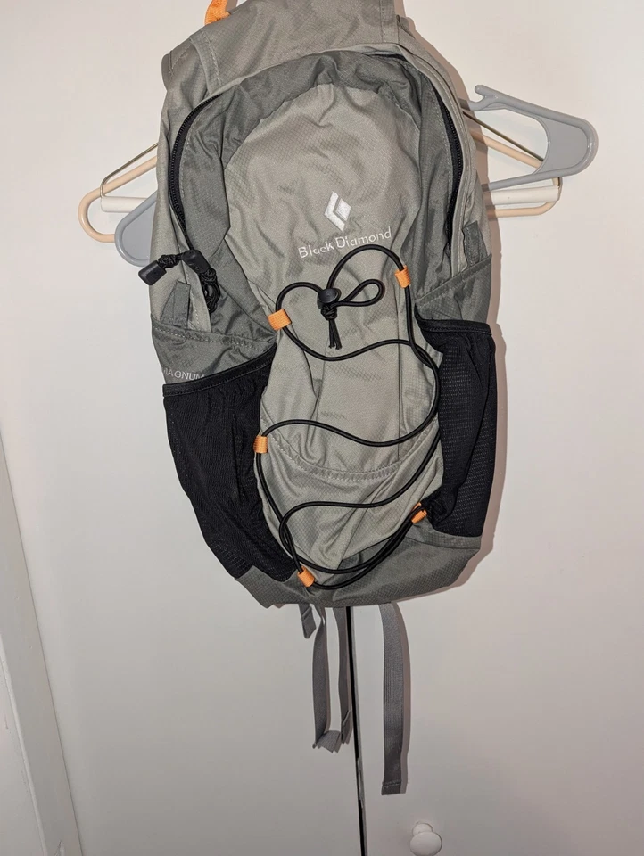 Black Diamond Magnum Backpack Gray Black Hiking Adjustable - Image 4 of 4