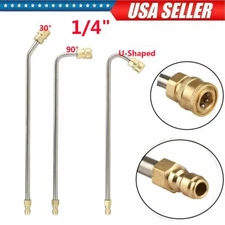 Washer Extension Gutter Rod Cleaner Wand Attachment Accessory High Pressure Rod