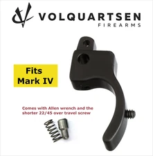 VOLQUARTSEN Black Target Trigger ALL Ruger Mark 1 2 3 4 MK IV III & 22/45 & LITE