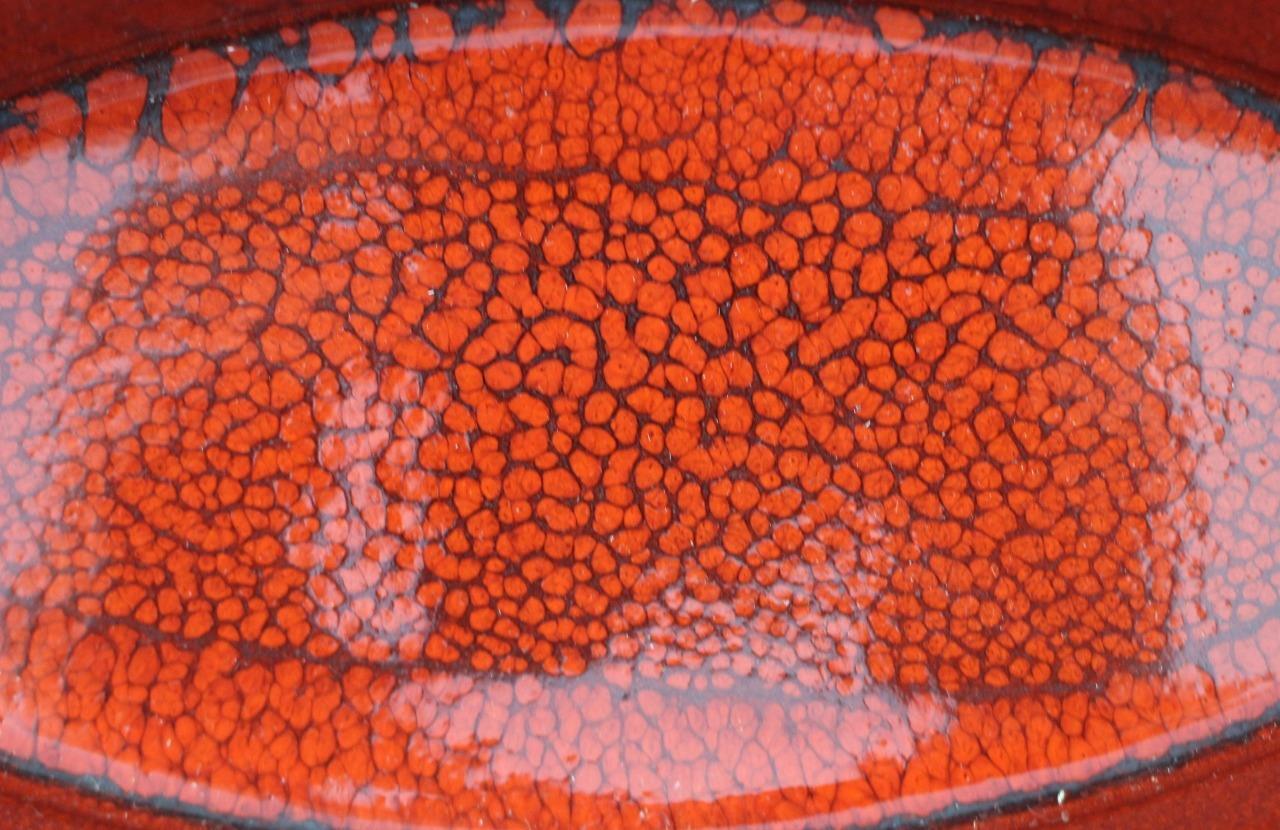 Jars France Tanga Cerise 12 Inch Oval Baker