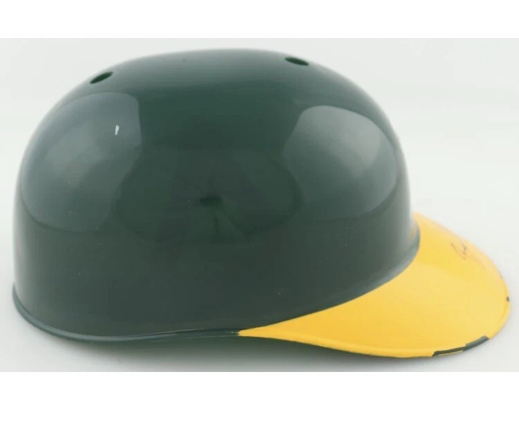 Ben Grieve Signed Athletics Batting Helmet Inscribed "98 AL ROY" (Schwartz) - Image 3 of 4