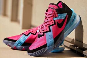 lebron 18 pink and black