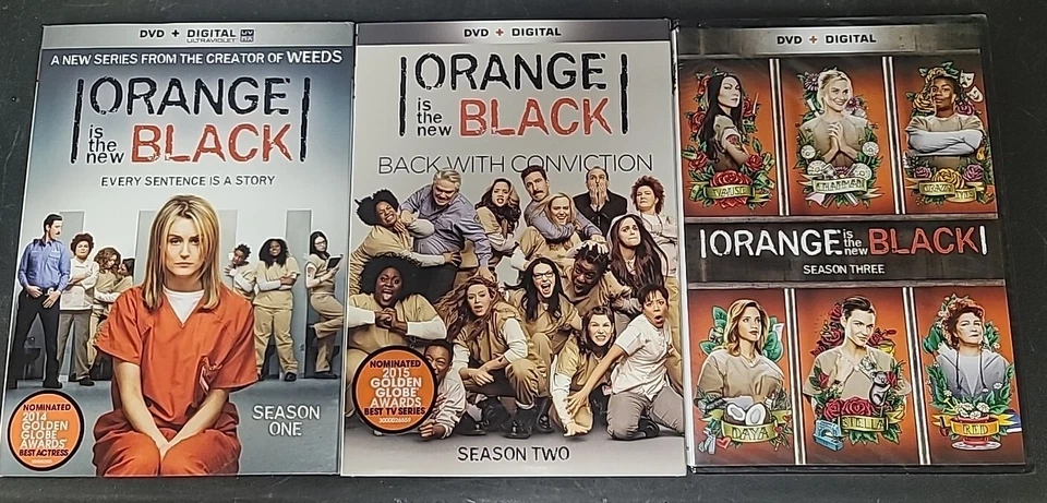 Orange is the New Black, DVD Seasons 1-5, 1 2 3 4 5 Foto 2 de 4
