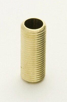 5 x M10 x 20 mm Messing Vollgewinde Hohlgewindestab Rohr für Birne, Lampenfassungen