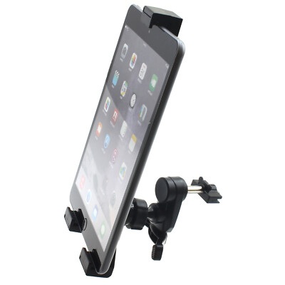 CAR MOUNT AIR VENT TABLET HOLDER SWIVEL CRADLE STRONG GRIP AC LOUVER for TABLETS