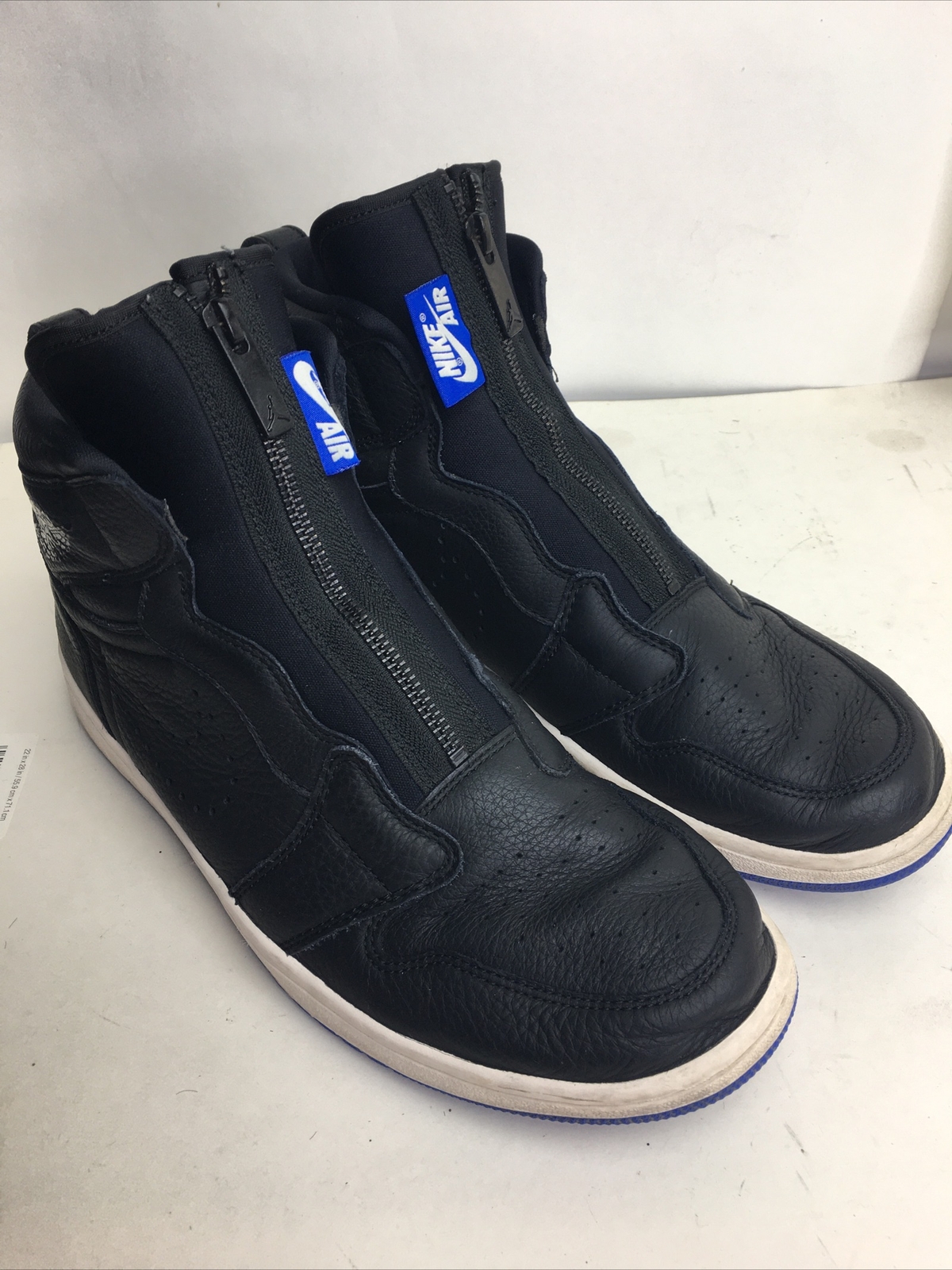 jordan 1 retro high zip black hyper royal