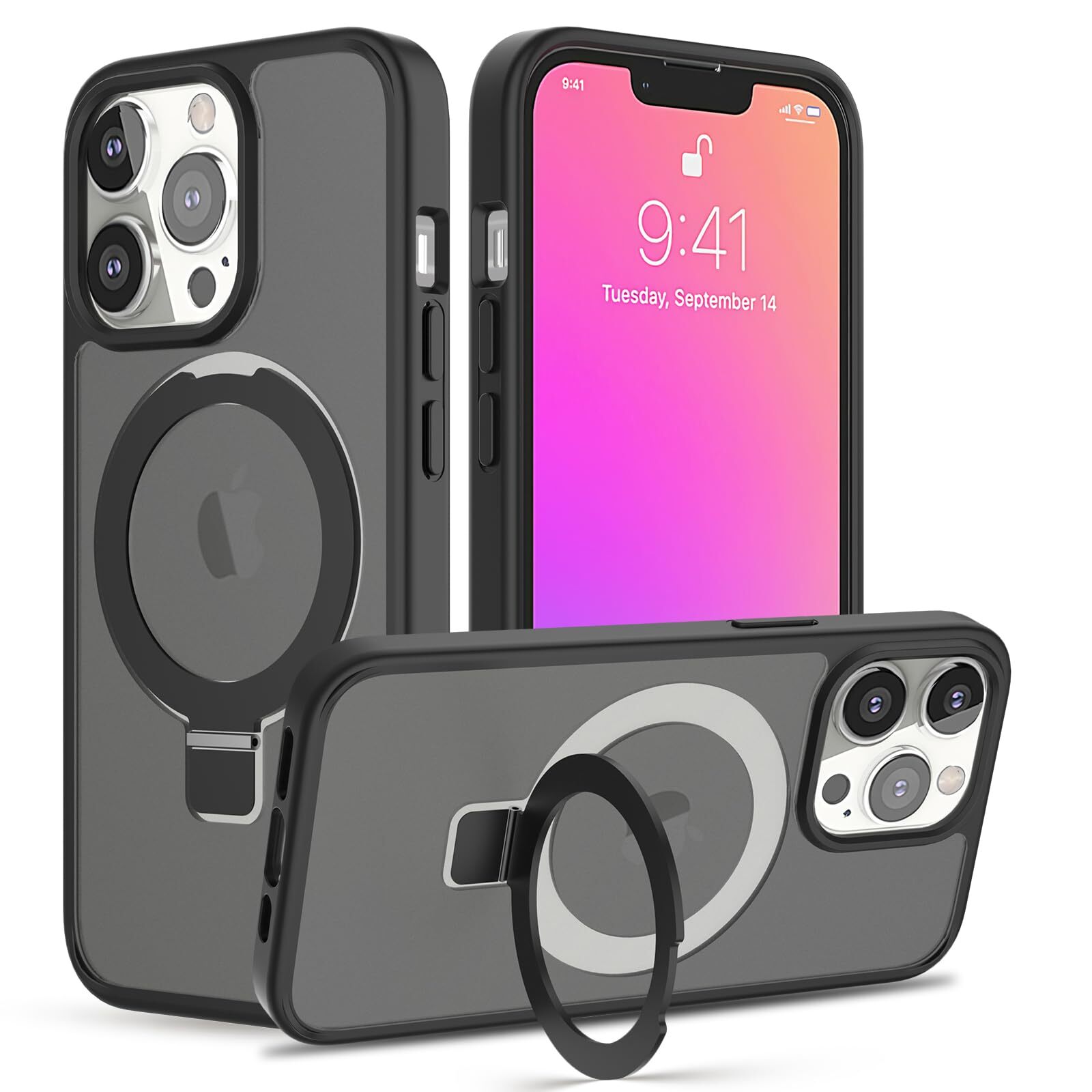 for iPhone 13 Pro Case Magsafe Compatible Phone 13 Pro Case Smartphone Cove 671