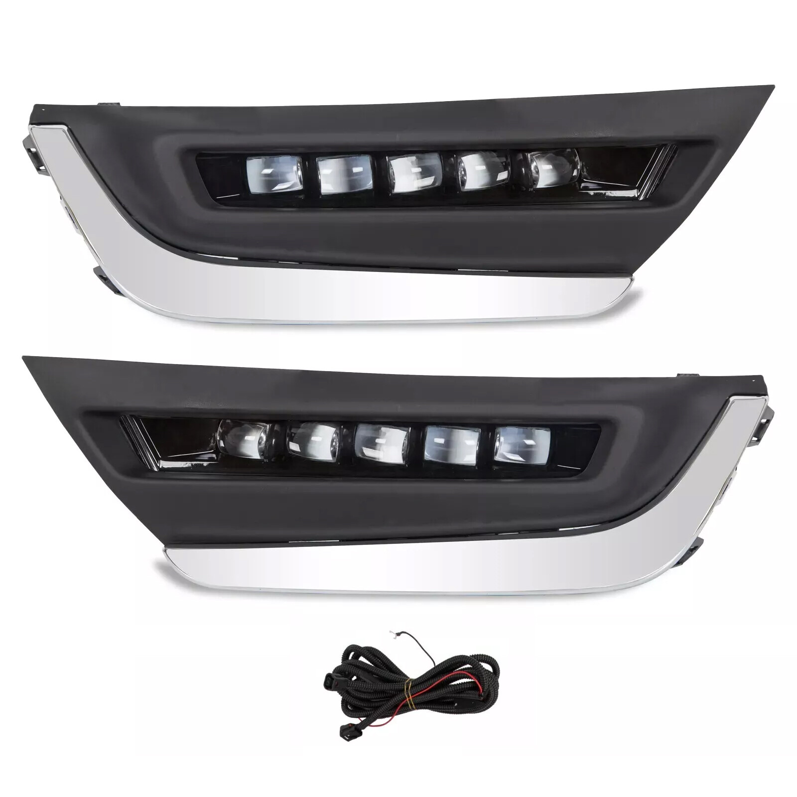 2017-2019 Honda CR-V LED DRL Fog Lights Pair - Bright Upgrade