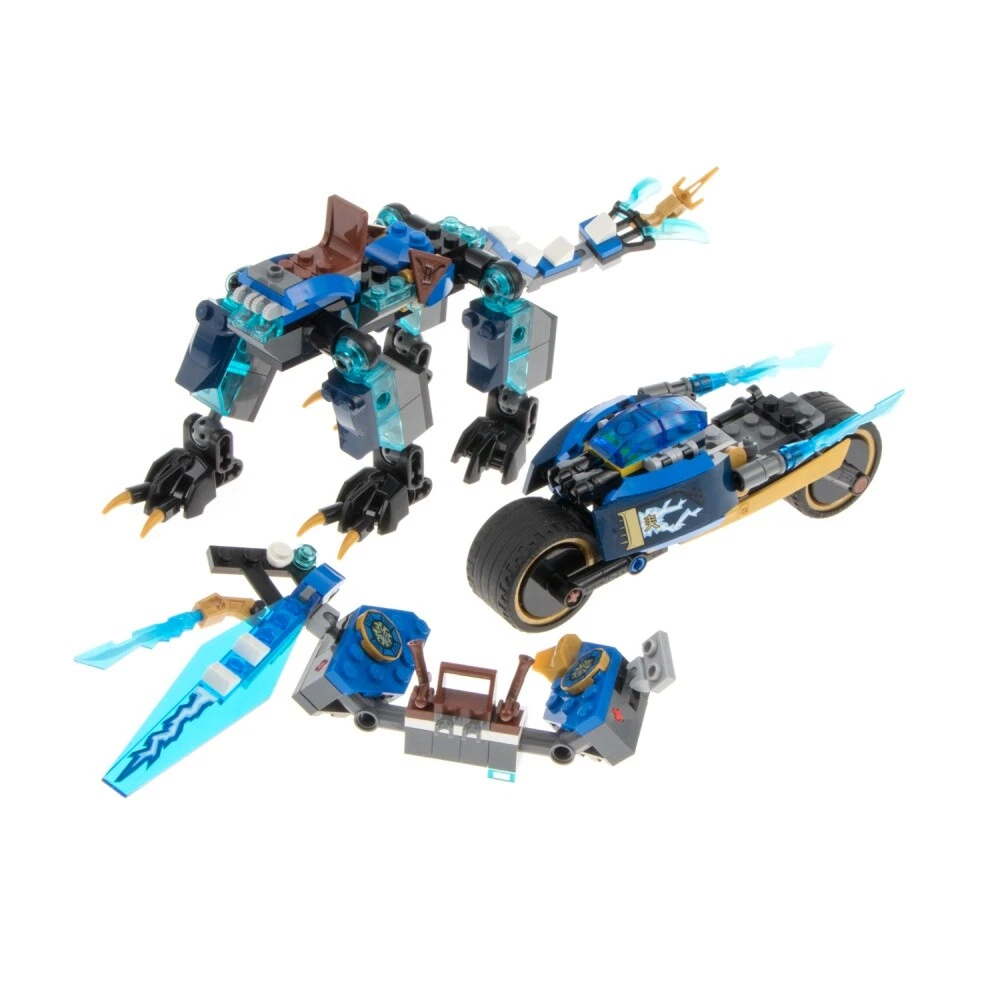 1x LEGO Pieces Set ninjago Jay s Elemental Dragon 70602 Grey Blue
