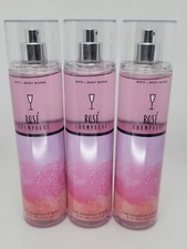 Bath Body Works Rose Champagne Fine Fragrance Mist x3