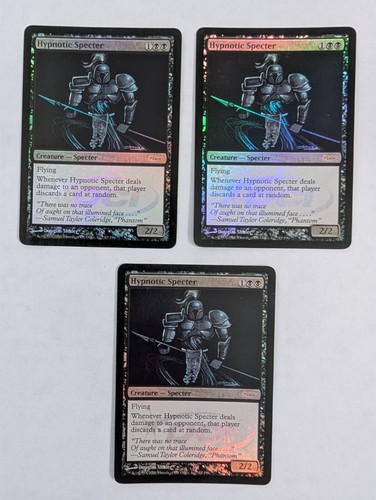Hypnotic Specter (x3) Player Rewards (FOIL) Magic the Gathering MTG