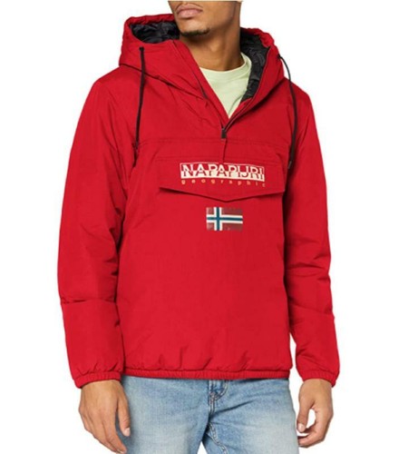 Napapijri Shade Men's Jacket Black Red 