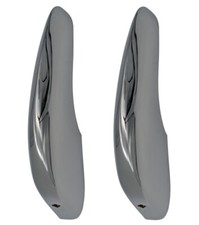 1953-1955 Corvette Front License Bumpersbumperettes Pair - Correct - New