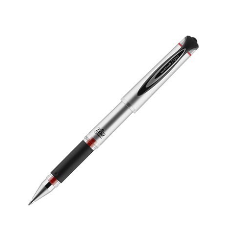 ぺん Uniball 207 Impact Gel Pen 1.0mm Bold Point Red Ink Office School