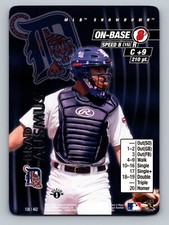 2001 MLB Showdown 1st Edition #156 Brad Ausmus Detroit Tigers