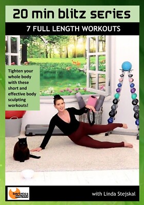 BARLATES 20 MINUTE BLITZ 7 WORKOUTS EXERCISE DVD LINDA STEJSKAL NEW