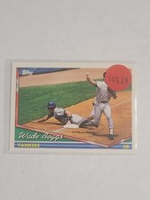 1993 Topps Wade Boggs #390 Boston Red Sox