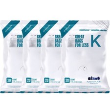 Plasticplace Trash Bags Compatible With Simplehuman Code K 20 Count5 Pack