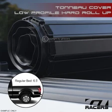 For 2015-2024 Ford F150 6.5'/78" Bed Lo Pro Aluminum Hard Roll-Up Tonneau Cover